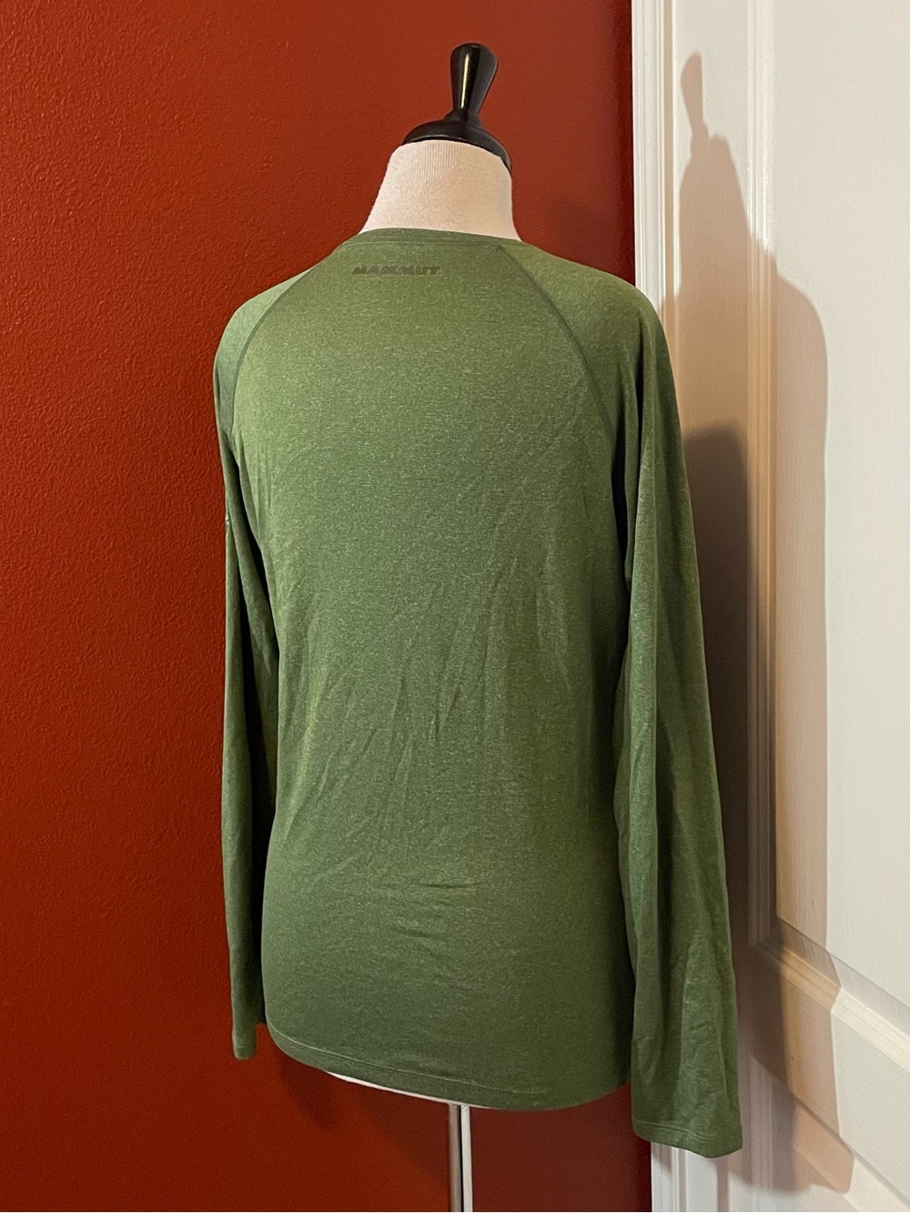 Mammut Women’s Green Lightweight Base Layer‎ Breathable Hiking Long Sleeve Shirt - Picture 5 of 5